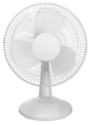 12-inch Table Fan with 3-Speed Settings and Oscillation, White, FT30-8MBWV 12-inch Table Fan with 3-Speed Settings and Oscillation, White, FT30-8MBWV