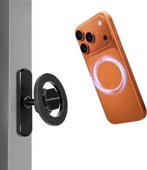 Magnetic Gym Phone Mount for MagSafe Dual Magnet Stand for iPhone 12-17 / Android, Alloy Base & Ball Joint, Attach to Metal Surfaces for Gym/Golf Cart/Car, Portable Gym Accessories for Men & Women Magnetic Gym Phone Mount for MagSafe Dual Magnet Stand for iPhone 12-17 / Android, Alloy Base & Ball Joint, Attach to Metal Surfaces for Gym/Golf Cart/Car, Portable Gym Accessories for Men & Women