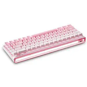 MCHOSE ACE 68 Air Magnetic Switch Wired Gaming Keyboard,65% Rapid Trigger Hall Effect Keyboard with Adjustable Actuation HotSwap RGB Snap Tap Hyper-Fast 8K Hz Polling Rate for PC/Mac Gamer (Pink) MCHOSE ACE 68 Air Magnetic Switch Wired Gaming Keyboard,65% Rapid Trigger Hall Effect Keyboard with Adjustable Actuation HotSwap RGB Snap Tap Hyper-Fast 8K Hz Polling Rate for PC/Mac Gamer (Pink)