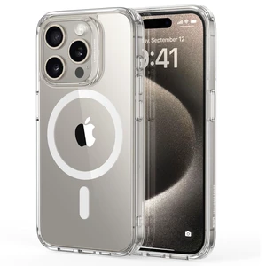 For iPhone 15 Pro Case for MagSafe, Anti-Yellowing, Clear | Ultra Slim, 3X Military-Grade Drop Protection, Magnetic Phone Case, Impact Absorbing, Resists Scratches For iPhone 15 Pro Case for MagSafe, Anti-Yellowing, Clear | Ultra Slim, 3X Military-Grade Drop Protection, Magnetic Phone Case, Impact Absorbing, Resists Scratches