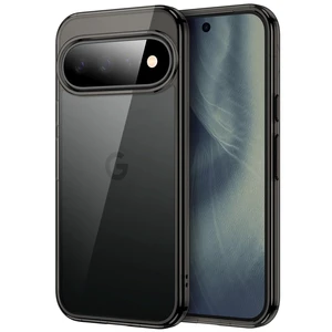 Yun Mao Case for Google Pixel 11, Anti-Yellowing, Black | Scratch-Resistant, Hard PC Clear Back, Shockproof Protection, TPU Bumper Yun Mao Case for Google Pixel 11, Anti-Yellowing, Black | Scratch-Resistant, Hard PC Clear Back, Shockproof Protection, TPU Bumper