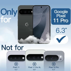 Yun MaoClear Back Case for Google Pixel 11 Pro, Black | Compatible with MagSafe, Compatible with Pixelsnap Charger, Shockproof Protection, Scratch Resistant, TPU Bumper Yun MaoClear Back Case for Google Pixel 11 Pro, Black | Compatible with MagSafe, Compatible with Pixelsnap Charger, Shockproof Protection, Scratch Resistant, TPU Bumper