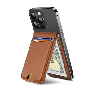 ExtreLife for Magsafe Wallet with Money Clip, Strongest Magnetic Wallet for iPhone 17/16/15/14/13/12 Series, Adjustable Stand, ID Window, 5 Card Holder, RFID Blocking, Not for 13/12 Mini, Brown ExtreLife for Magsafe Wallet with Money Clip, Strongest Magnetic Wallet for iPhone 17/16/15/14/13/12 Series, Adjustable Stand, ID Window, 5 Card Holder, RFID Blocking, Not for 13/12 Mini, Brown