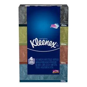 Everyday Tissues, 160 sheet Flat Box 4 Piece, 2.508 lb Everyday Tissues, 160 sheet Flat Box 4 Piece, 2.508 lb