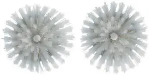 Steel Soap Dispensing Palm Brush Refills, 2-Pack Steel Soap Dispensing Palm Brush Refills, 2-Pack