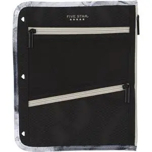 Pencil Pouch, Pen Case, 3-Pocket Zipper Pouch, Fits 3-Ring Binder, Storage Organizer for Classroom Supplies Earbuds Chargers Cables Makeup, Black/Grey (506420A-ECM) Pencil Pouch, Pen Case, 3-Pocket Zipper Pouch, Fits 3-Ring Binder, Storage Organizer for Classroom Supplies Earbuds Chargers Cables Makeup, Black/Grey (506420A-ECM)