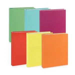6 Stretchable Book Covers, Fabric, Assorted Colors 6 Stretchable Book Covers, Fabric, Assorted Colors