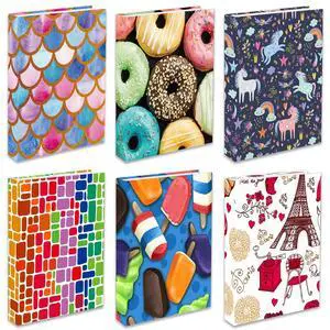 Book Cover for Paperbacks, Hardcover & Textbook, 6 PCS Jumbo Book Sleeve Book Cover for Paperbacks, Hardcover & Textbook, 6 PCS Jumbo Book Sleeve
