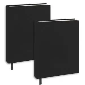 Black Book Covers, 2 Pack, 6"x9" Inch Stretchable Book Sox Black Book Covers, 2 Pack, 6"x9" Inch Stretchable Book Sox