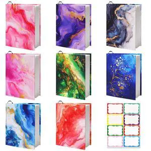 8 Pack Jumbo Book Covers, Stretchable Textbook Protector up to 9 x 11 in 8 Pack Jumbo Book Covers, Stretchable Textbook Protector up to 9 x 11 in