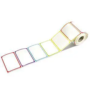 300pcs 6 Colors Plain Name tag Labels with Perforated Line for School Office Home (3.5"x2.2" Each) 300pcs 6 Colors Plain Name tag Labels with Perforated Line for School Office Home (3.5"x2.2" Each)