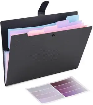 Expanding File Folder, 5 Pocket Cute Folders with Labels Letter Size Accordion File Organizer Portable Expandable File Folder For Documents Aesthetic Paper Organizer Folder for School Office Expanding File Folder, 5 Pocket Cute Folders with Labels Letter Size Accordion File Organizer Portable Expandable File Folder For Documents Aesthetic Paper Organizer Folder for School Office
