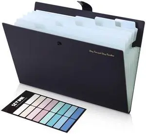 7-Pocket Expanding File Folder, Accordion Document Organizer 7-Pocket Expanding File Folder, Accordion Document Organizer