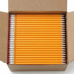 Wood-Cased #2 HB Pencils, 200 Pack Sharpened Yellow Pencils with Erasers, Bulk Pack Graphite Pencils for School and Teacher Supplies, Writing, Drawing and Sketching (200) Wood-Cased #2 HB Pencils, 200 Pack Sharpened Yellow Pencils with Erasers, Bulk Pack Graphite Pencils for School and Teacher Supplies, Writing, Drawing and Sketching (200)