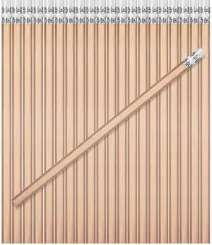 60 Pcs HB Pencils #2 Unsharpened Wood Cased Pencils with Eraser Hexagonal Pencil Cute Graphite No 2 Pen for Adults Gifts Exam School Office Sketching Learning (Wood Color, Silver) 60 Pcs HB Pencils #2 Unsharpened Wood Cased Pencils with Eraser Hexagonal Pencil Cute Graphite No 2 Pen for Adults Gifts Exam School Office Sketching Learning (Wood Color, Silver)