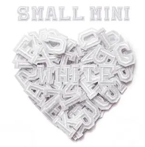 104PCS Small Iron on Letter Patches, 0.75 Inch 4 Sets Mini Embroidered Alphabet A-Z Patch Sew On Letters for Clothing, Dress, Hats, Socks, Jeans, DIY Accessories - White 104PCS Small Iron on Letter Patches, 0.75 Inch 4 Sets Mini Embroidered Alphabet A-Z Patch Sew On Letters for Clothing, Dress, Hats, Socks, Jeans, DIY Accessories - White