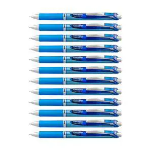EnerGel Deluxe RTX Retractable Liquid Gel Pen, Medium Line, Needle Tip, Blue Ink, Box of 12 (BLN77-C), 0.7mm needle EnerGel Deluxe RTX Retractable Liquid Gel Pen, Medium Line, Needle Tip, Blue Ink, Box of 12 (BLN77-C), 0.7mm needle