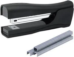 Office Eco-Friendly Dynamo 4 in 1 Standup Stapler, Includes 420 Staples, 20 Sheet Capacity, Integrated Pencil Sharpener, Staple Remover & Staple Storage, Black Office Eco-Friendly Dynamo 4 in 1 Standup Stapler, Includes 420 Staples, 20 Sheet Capacity, Integrated Pencil Sharpener, Staple Remover & Staple Storage, Black