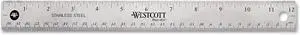 10415 Stainless Metal Ruler with Non-Slip Cork Base, 12-Inch 10415 Stainless Metal Ruler with Non-Slip Cork Base, 12-Inch