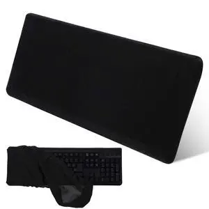Keyboard Dust Cover, Black Keyboard Covers for Desktop Stretch Fabric Computer Keyboards Cover Washable Keyboards Protector Covers for Computer Mechanical Gaming from 14.9" X 5.9" Up to 19.5" X 7.5" Keyboard Dust Cover, Black Keyboard Covers for Desktop Stretch Fabric Computer Keyboards Cover Washable Keyboards Protector Covers for Computer Mechanical Gaming from 14.9" X 5.9" Up to 19.5" X 7.5"