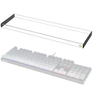 Redragon K556 Desing Wish Keyboard Cover, Water Resistant Half-Covered Acrylic Dust Cover Anti-Cat Lid Redragon K556 Desing Wish Keyboard Cover, Water Resistant Half-Covered Acrylic Dust Cover Anti-Cat Lid