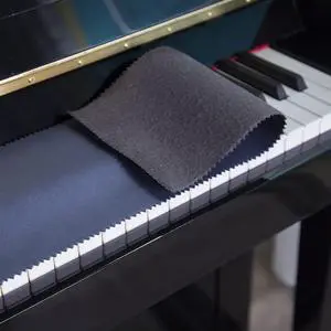 Piano Keyboard Anti-Dust Cover High Technology Fabric Key Cover Cloth Fit For Upright Piano, Electric Piano & Grand piano (Dark blue) (Dark blue) Piano Keyboard Anti-Dust Cover High Technology Fabric Key Cover Cloth Fit For Upright Piano, Electric Piano & Grand piano (Dark blue) (Dark blue)