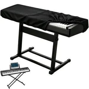 88 Keys Piano Keyboard Dust Cover,Soft Milk Silk Stretchy,Electronic Keyboard Cover,Dustproof and Stain-Resistant Piano Accessories 88 Keys Piano Keyboard Dust Cover,Soft Milk Silk Stretchy,Electronic Keyboard Cover,Dustproof and Stain-Resistant Piano Accessories