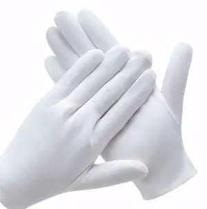 3 Pairs White Cotton Gloves for Dry Hands Eczema SPA Moisturizing - Work Glove Liners for Serving Costume Inspection 3 Pairs White Cotton Gloves for Dry Hands Eczema SPA Moisturizing - Work Glove Liners for Serving Costume Inspection
