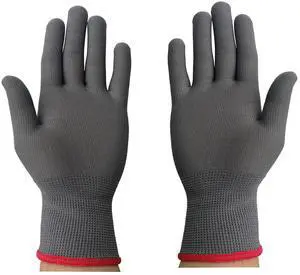 Vinyl Wrap Gloves, Professional Anti-Static Application Gloves,Dust-Free Working,PC Building(Grey,1 pair) Vinyl Wrap Gloves, Professional Anti-Static Application Gloves,Dust-Free Working,PC Building(Grey,1 pair)