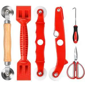 6 in 1 Screen Repair & Replacement Kit, Window Screen Roller Tool Set | Durable steel & wood, ideal for window screens, patio & sliding doors, perfect for homeowners & DIYers 6 in 1 Screen Repair & Replacement Kit, Window Screen Roller Tool Set | Durable steel & wood, ideal for window screens, patio & sliding doors, perfect for homeowners & DIYers