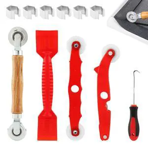 Screen Repair Tool Kit, 6 in 1 Window Installation Tool with Window Roller, Spline Installer, Screen Mouse Spline Roller for Installing & Replacing Screen Door, Windows, Patio & Sliding Doors Screen Repair Tool Kit, 6 in 1 Window Installation Tool with Window Roller, Spline Installer, Screen Mouse Spline Roller for Installing & Replacing Screen Door, Windows, Patio & Sliding Doors