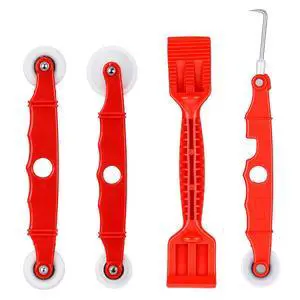 4PCS Screen Tool, Window Screen Replacement Kit with Spline Roller Tool, Window Screens Spline Roller Tools, Windows Installation Tools for Installing & Replacing Windows Patio Sliding Door 4PCS Screen Tool, Window Screen Replacement Kit with Spline Roller Tool, Window Screens Spline Roller Tools, Windows Installation Tools for Installing & Replacing Windows Patio Sliding Door