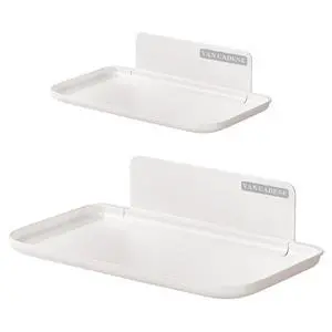 2-Pack Foldable Floating Shelves for Wall | No Drill White Wall Shelves | Small Floating Shelf for Bathroom, Bedroom, RV, KitchenAdhesive Shelves for Phones, Watches | Renter Friendly 2-Pack Foldable Floating Shelves for Wall | No Drill White Wall Shelves | Small Floating Shelf for Bathroom, Bedroom, RV, KitchenAdhesive Shelves for Phones, Watches | Renter Friendly