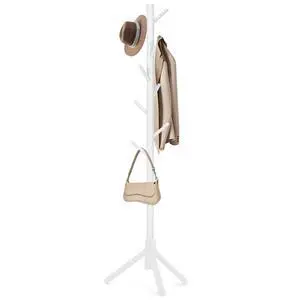 Freestanding Coat Rack | Coat Rack with 8 Hooks and 3 Adjustable Size Tree for Bedroom, Hallway, Entrance, Office, for Hats, Coats, Scarves, Handbags Freestanding Coat Rack | Coat Rack with 8 Hooks and 3 Adjustable Size Tree for Bedroom, Hallway, Entrance, Office, for Hats, Coats, Scarves, Handbags