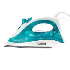 Advanced Steam Iron for Clothes with Non-Stick Soleplate, Lightweight 1200W Iron with Vertical Steam and Adjustable Thermostat Control, Self Clean, Pivoting Cord, and Steam/Dry/Spray Functions, Teal Advanced Steam Iron for Clothes with Non-Stick Soleplate, Lightweight 1200W Iron with Vertical Steam and Adjustable Thermostat Control, Self Clean, Pivoting Cord, and Steam/Dry/Spray Functions, Teal