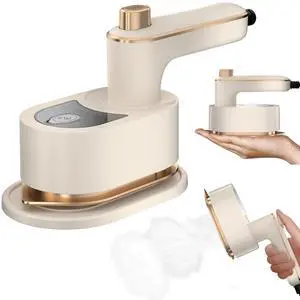 Travel Steamer for Clothes, 2-in-1 Portable Handheld Garment Steamer & Steam Iron, 30s Fast Heat-Up Mini Steamer for for Clothes Travel College Dorm Office Home Travel Steamer for Clothes, 2-in-1 Portable Handheld Garment Steamer & Steam Iron, 30s Fast Heat-Up Mini Steamer for for Clothes Travel College Dorm Office Home
