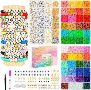 Friendship Bracelet Kit, 14,000pcs 48 Colors Bracelet Making Kit Clay Beads with Number Letter Bead Set Concert Merch Arts and Crafts Gifts for Kids Teen Girls Jewelry Making Supplies Bracelet Maker Friendship Bracelet Kit, 14,000pcs 48 Colors Bracelet Making Kit Clay Beads with Number Letter Bead Set Concert Merch Arts and Crafts Gifts for Kids Teen Girls Jewelry Making Supplies Bracelet Maker