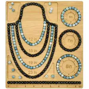 Bead Boards for Jewelry Making, Bamboo Beading Board for Bracelet & Necklace, Jewelry Making Supplies,Bead Tray Supplies Bead Boards for Jewelry Making, Bamboo Beading Board for Bracelet & Necklace, Jewelry Making Supplies,Bead Tray Supplies