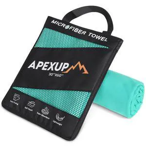 Microfiber Travel Towel, Ultra Absorbent Quick Dry Towels, Lightweight Gym Sports Camping Towel for Workout, Yoga, Beach, Shower, Swimming (60"×30", Mint Color) Microfiber Travel Towel, Ultra Absorbent Quick Dry Towels, Lightweight Gym Sports Camping Towel for Workout, Yoga, Beach, Shower, Swimming (60"×30", Mint Color)