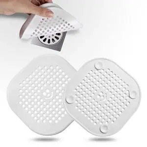 2 Pack Drain Hair Catcher Silicone Drain Cover Sink Drain Strainer Hair Stopper for Shower Kitchen Bathroom Tub Pure White 2 Pack Drain Hair Catcher Silicone Drain Cover Sink Drain Strainer Hair Stopper for Shower Kitchen Bathroom Tub Pure White