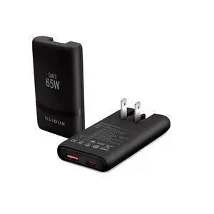 65W Flat GaN USB C Charger, Dual-Port Fast Wall Charger with PD 3.0 & QC 4.0, Foldable Plug Compact Power Adapter for MacBook Pro/Air, iPhone 16, iPad Pro, Samsung Galaxy S24, Steam Deck & More 65W Flat GaN USB C Charger, Dual-Port Fast Wall Charger with PD 3.0 & QC 4.0, Foldable Plug Compact Power Adapter for MacBook Pro/Air, iPhone 16, iPad Pro, Samsung Galaxy S24, Steam Deck & More