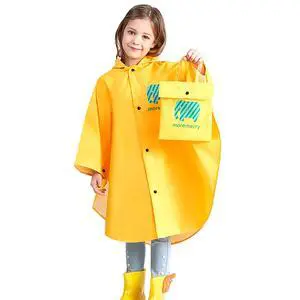Kids Cartoon Raincoat Children's Schoolbag Waterproof Rain Jacket Coat Boys And Girls Raincoat Poncho Cape Yellow 5-7Y Kids Cartoon Raincoat Children's Schoolbag Waterproof Rain Jacket Coat Boys And Girls Raincoat Poncho Cape Yellow 5-7Y