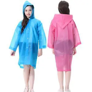 Rain Ponchos Raincoats for Kids, 2 Packs Rain Coats Jacket Reusable with Hood for Boys Girls Disney Hiking Camping Outdoor (US, Alpha, One Size, Regular, 1 Pink+1 Blue) Rain Ponchos Raincoats for Kids, 2 Packs Rain Coats Jacket Reusable with Hood for Boys Girls Disney Hiking Camping Outdoor (US, Alpha, One Size, Regular, 1 Pink+1 Blue)