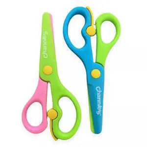Safety Scissors for Small Hands (Ages 3-5) - Kid-Safe Plastic Training Scissors for Preschoolers, Child Hand-Eye Coordination Development, Kids Scissors, Toddler Safety Scissors (2 pack) Safety Scissors for Small Hands (Ages 3-5) - Kid-Safe Plastic Training Scissors for Preschoolers, Child Hand-Eye Coordination Development, Kids Scissors, Toddler Safety Scissors (2 pack)