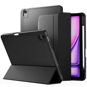 Case for iPad 11th Generation (A16) 11 Inch 2025 & iPad 10th Generation 10.9 Inch 2022, Slim Lightweight Protective Cover with Pencil Holder, Soft TPU Shell (Black) Case for iPad 11th Generation (A16) 11 Inch 2025 & iPad 10th Generation 10.9 Inch 2022, Slim Lightweight Protective Cover with Pencil Holder, Soft TPU Shell (Black)