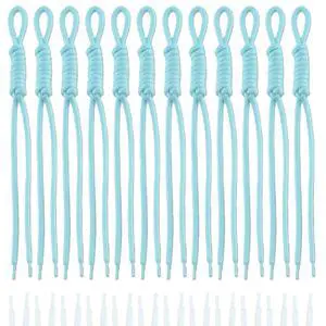 Paracord Keychain 12pcs Turquoise Paracord Rope Keychain Bag Charm Braided Cord Rope Bag Charm for Purse Handmade Key Chain Backpack Handbag Decoration Paracord Keychain 12pcs Turquoise Paracord Rope Keychain Bag Charm Braided Cord Rope Bag Charm for Purse Handmade Key Chain Backpack Handbag Decoration