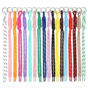 36Pcs Paracord Keychain Rope Bag Charms Colorful Paracord Keychains | Woven Rope Keychain with Colorful Paracords Handcrafted Keychains for Backpack Handbag Wallet 18 Colors 36Pcs Paracord Keychain Rope Bag Charms Colorful Paracord Keychains | Woven Rope Keychain with Colorful Paracords Handcrafted Keychains for Backpack Handbag Wallet 18 Colors