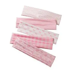 5 Pack Sport Headbands for Women & Girl, Elastic Soft Fabric Non-Slip Hair Bands Hair Warp for Daily Workout Yoga Running Sports Everyday use (Pink) 5 Pack Sport Headbands for Women & Girl, Elastic Soft Fabric Non-Slip Hair Bands Hair Warp for Daily Workout Yoga Running Sports Everyday use (Pink)