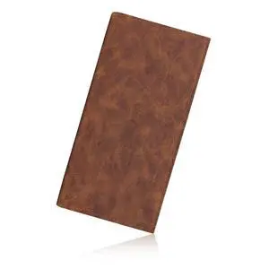 Mens Wallet, PU Leather Card Wallet Card Holder Wallet with Multiple Card Slots for Men, Long Bifold Travel Wallet Slim Wallet with ID Window for Travel, Date (brown) Mens Wallet, PU Leather Card Wallet Card Holder Wallet with Multiple Card Slots for Men, Long Bifold Travel Wallet Slim Wallet with ID Window for Travel, Date (brown)