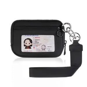 KeyChain Wristlet Wallet For Women Iris Zip Card Case With ID Window | Detachable Wrist Strap Office Ladies Walking Cycling Gym Shopping Travel Business Girlfriend Wife Mother Female Friends Gift KeyChain Wristlet Wallet For Women Iris Zip Card Case With ID Window | Detachable Wrist Strap Office Ladies Walking Cycling Gym Shopping Travel Business Girlfriend Wife Mother Female Friends Gift